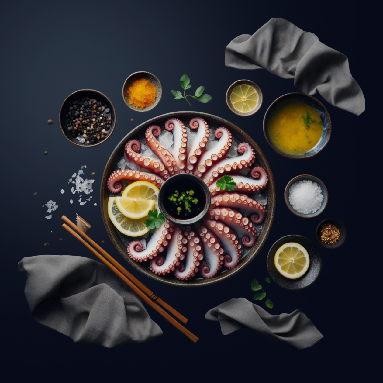 Octopus Sashimi
